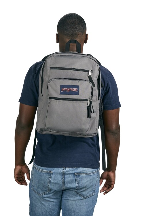 MOCHILA BIG STUDENT GRAPHITE GREY