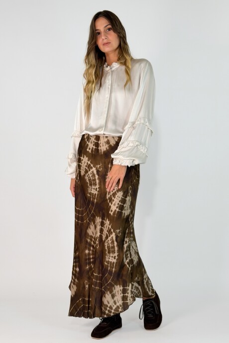 POLLERA CALISTA Chocolate