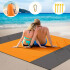 Manta Playa Picnic Camping Tela Oxford 210 X 200 Cm + Bolso Color Naranja