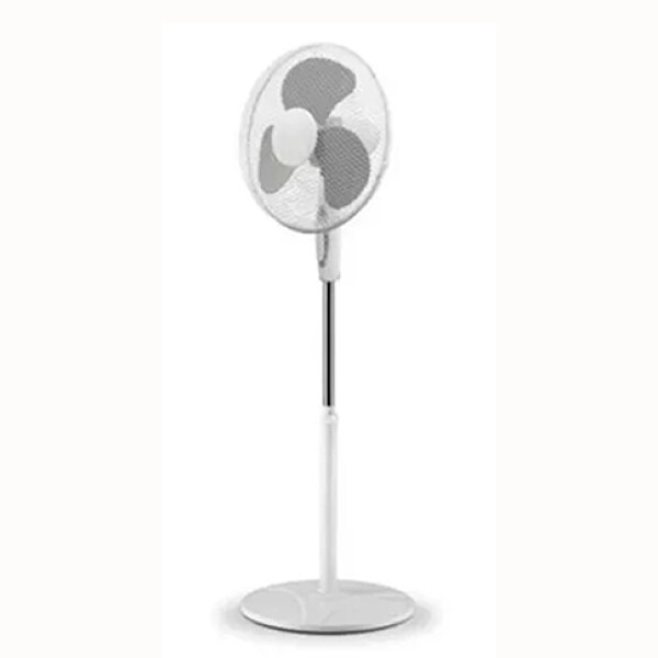 VENTILADOR DE PIE KASSEL KS VP170A- Blanco 40cm Sin color
