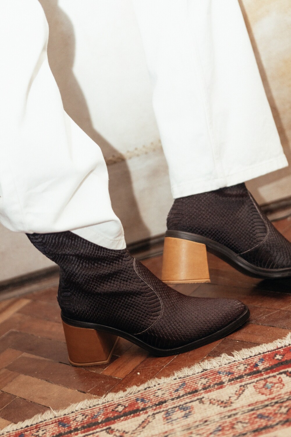 Cool Boots Bordeaux / Camel