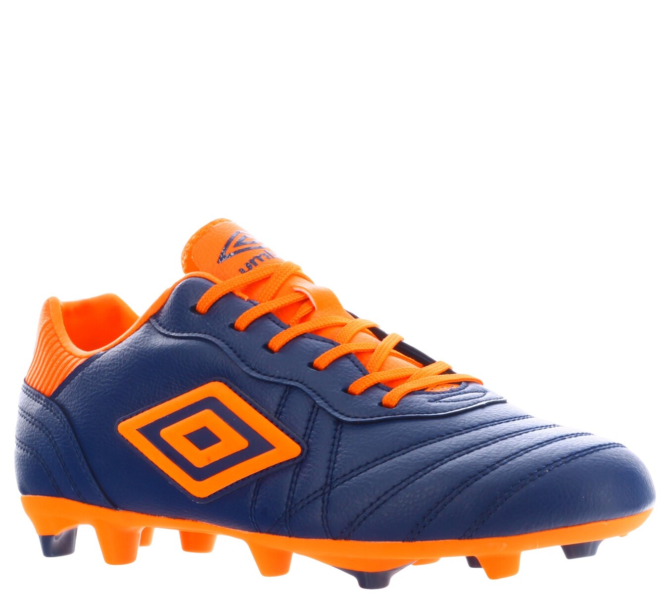 Championes de Fútbol 11 Hombre Umbro Touch FG - Azul - Anaranjado 