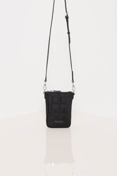 MINI BAG BOSTON GRID Negro