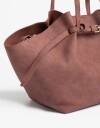 Shopper Cartera Shopper Con Bolso - Rojo Burdeaux