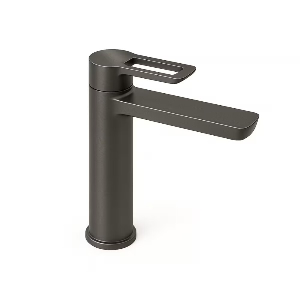 Grifería de lavatorio Monocomando de mesada Elar Grafito Grifería De Lavatorio Monocomando De Mesada Elar Grafito