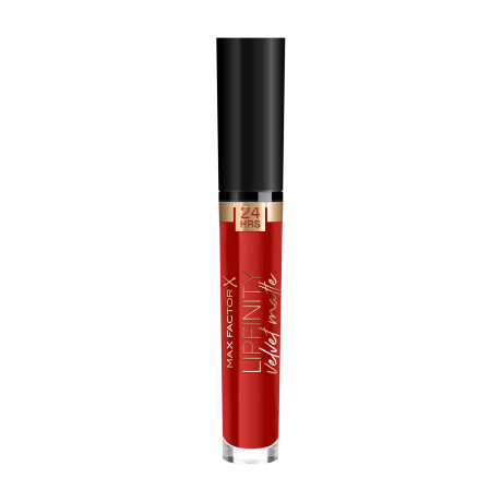 Labial Líquido Max Factor Lipfinity Velvet Matte Matte N°025 Red Luxury Labial Líquido Max Factor Lipfinity Velvet Matte Matte N°025 Red Luxury