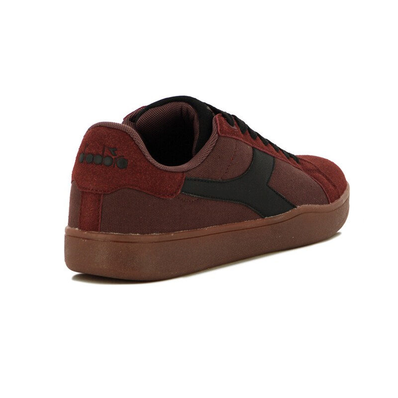 Diadora COURT XL Lifestyle Hombre / Bordo-Negro Bordo-Negro