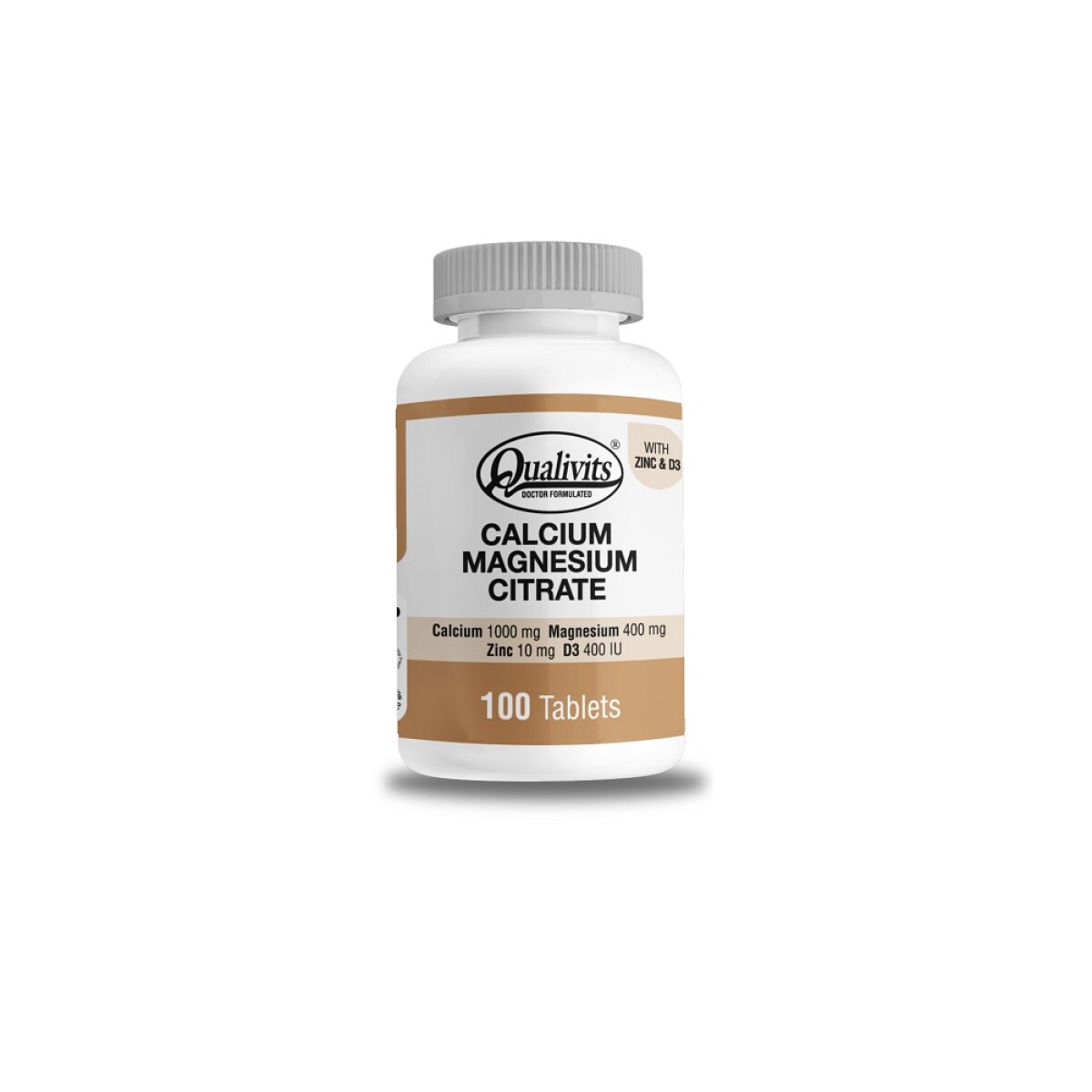 Calcium-magnesium Citrate Qualivits 100 Tabletas 