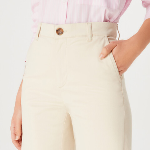 BERMUDA FEM GRIS CLARO