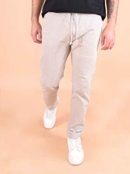 PANTALON SIMAK GRIS CLARO