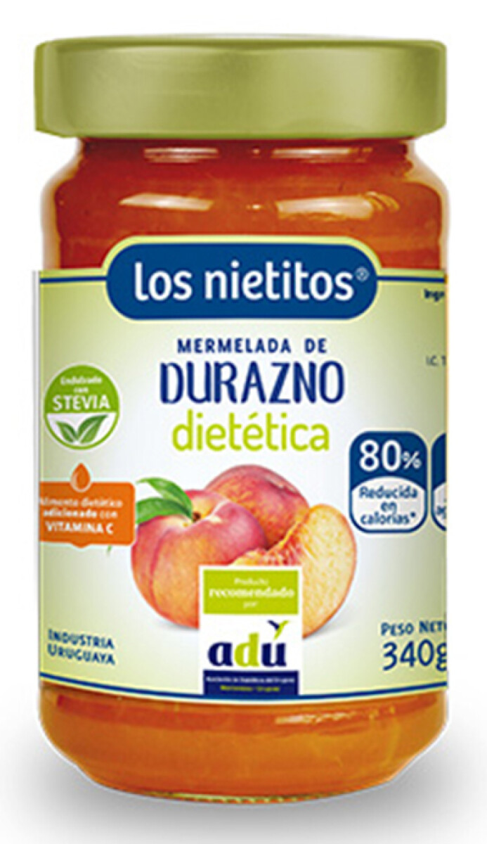 MERMELADA LOS NIETITOS DIET FCO 340G DURAZNO 