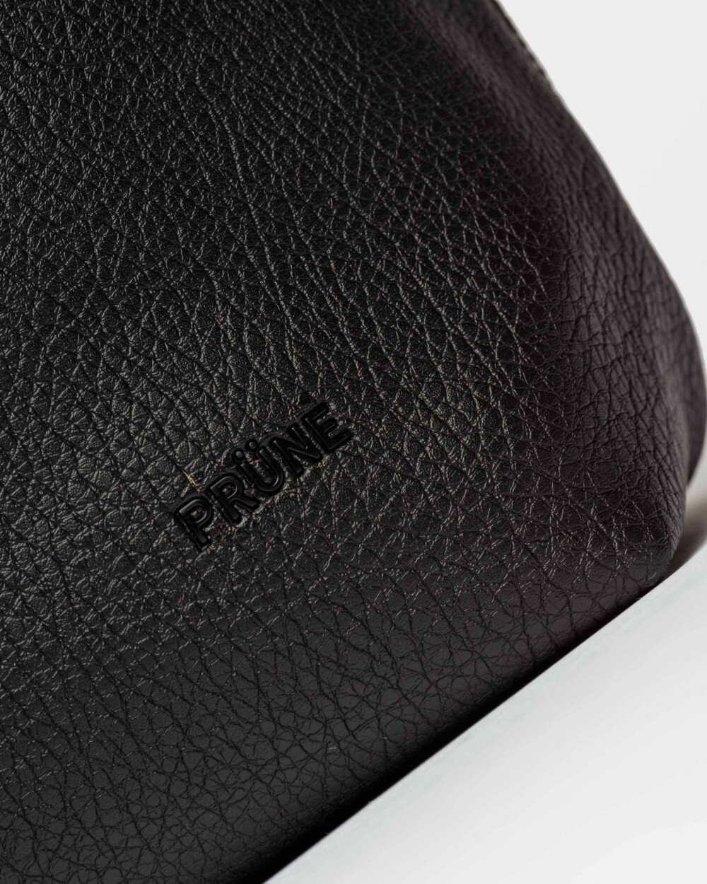 Shopper Amalfi en efecto cuero graneado Negro