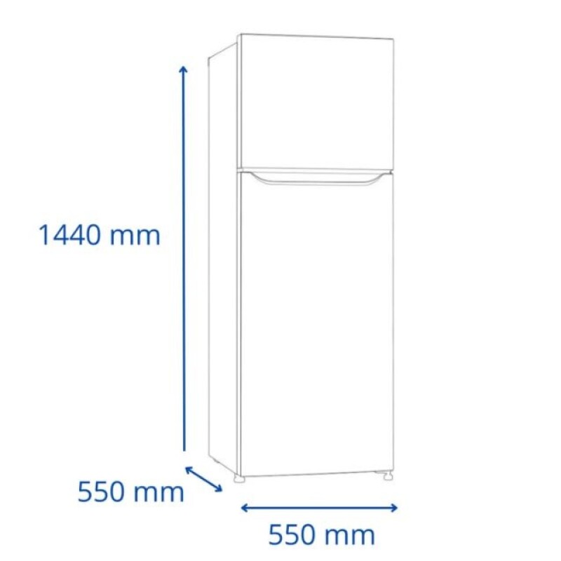 James Rj25m Heladera Con Freezer 204 Lts Inox James Rj25m Heladera Con Freezer 204 Lts Inox