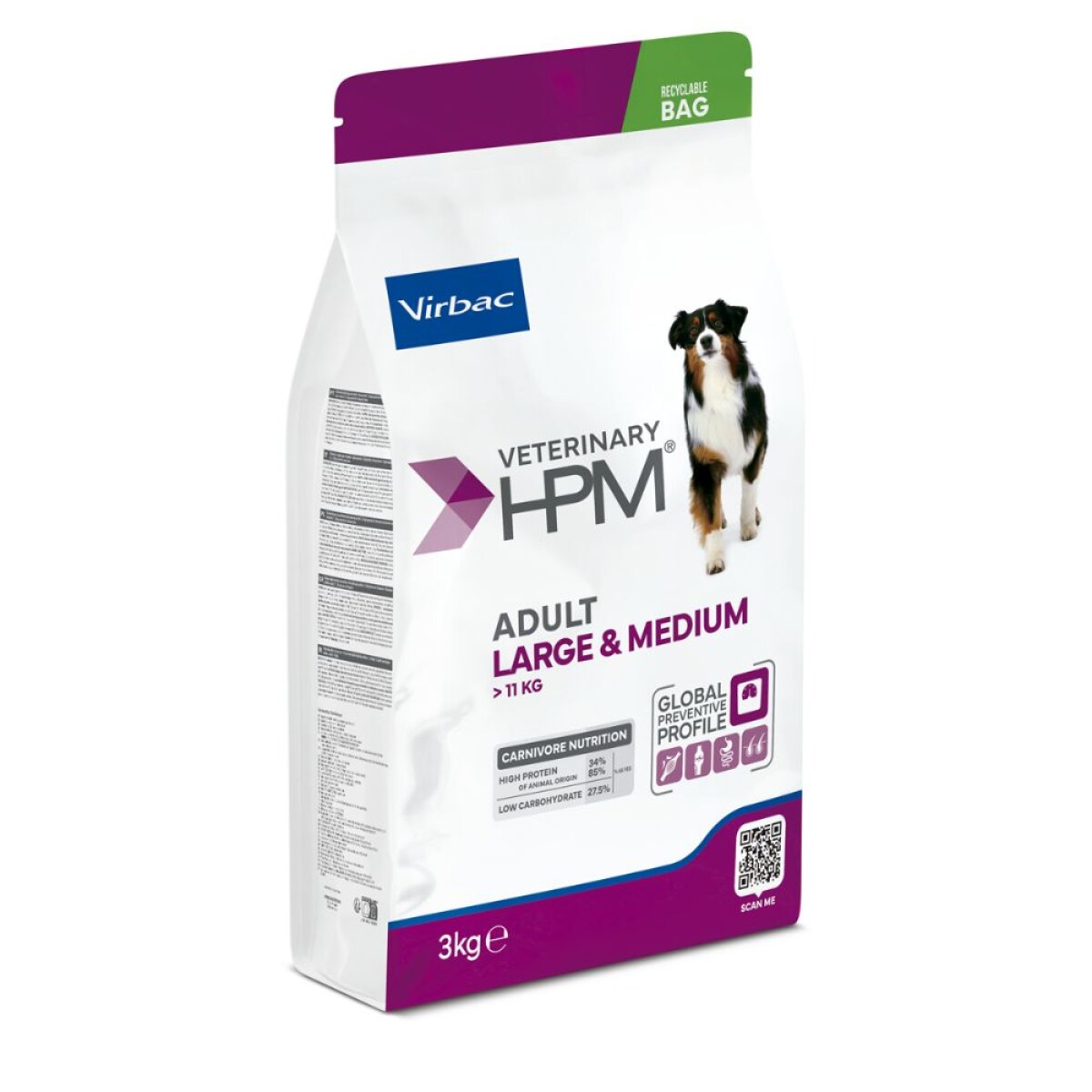 Virbac Dog Adult Large & Medium 3kg | Salud y Vitalidad 