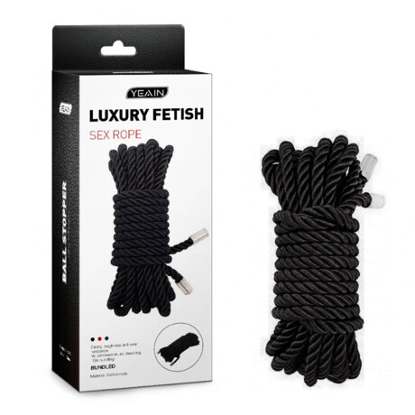 Cuerda BDSM Luxury Fetich Yeain Negro