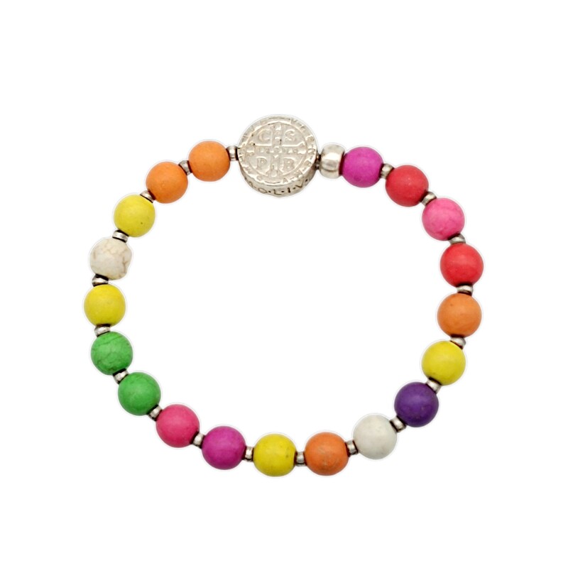 Pulsera San Benito-Plata 925-Resina-PU3141 sinpiedra