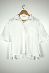 CAMISA ALGODON KRISHNA BLANCO