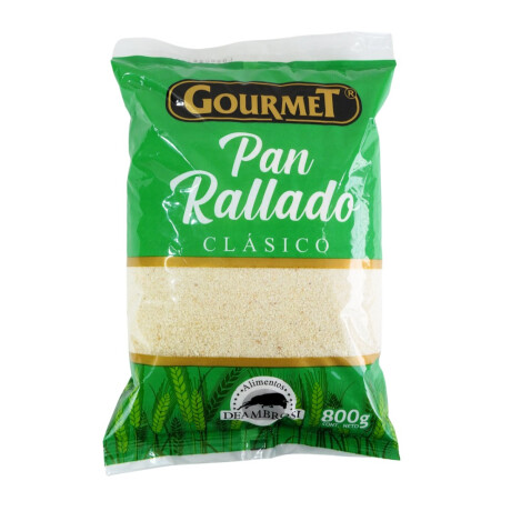PAN RALLADO GOURMET 800G PAN RALLADO GOURMET 800G