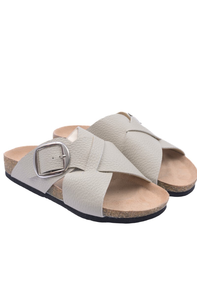 Sandalia Leonor Crudo