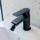 PIEZA BIDET FRONTAL MONOCROMO TERMINACION MATE LINEA AGORA NEGRO