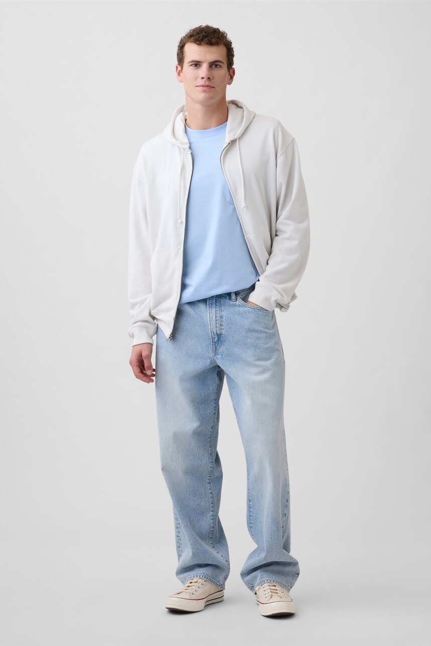 Remera Con Bolsillo Soft Hombre Cerulean Blue 402