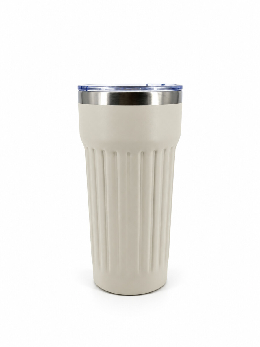 VASO TERMICO 530ML - BEIGE 
