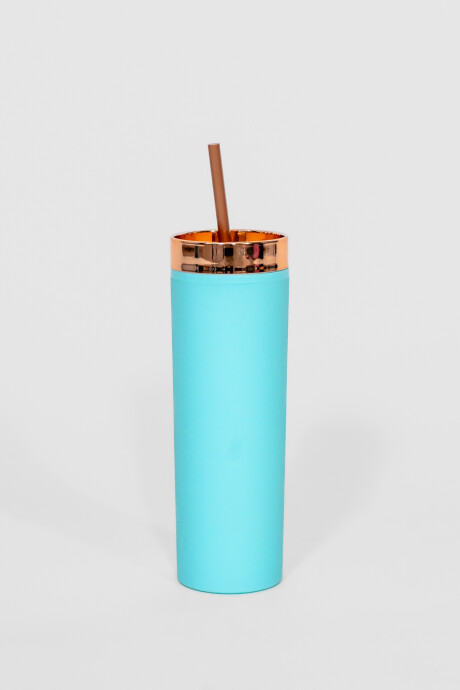 Vaso Con Tapa + Sorbito Pastel Estampado 5