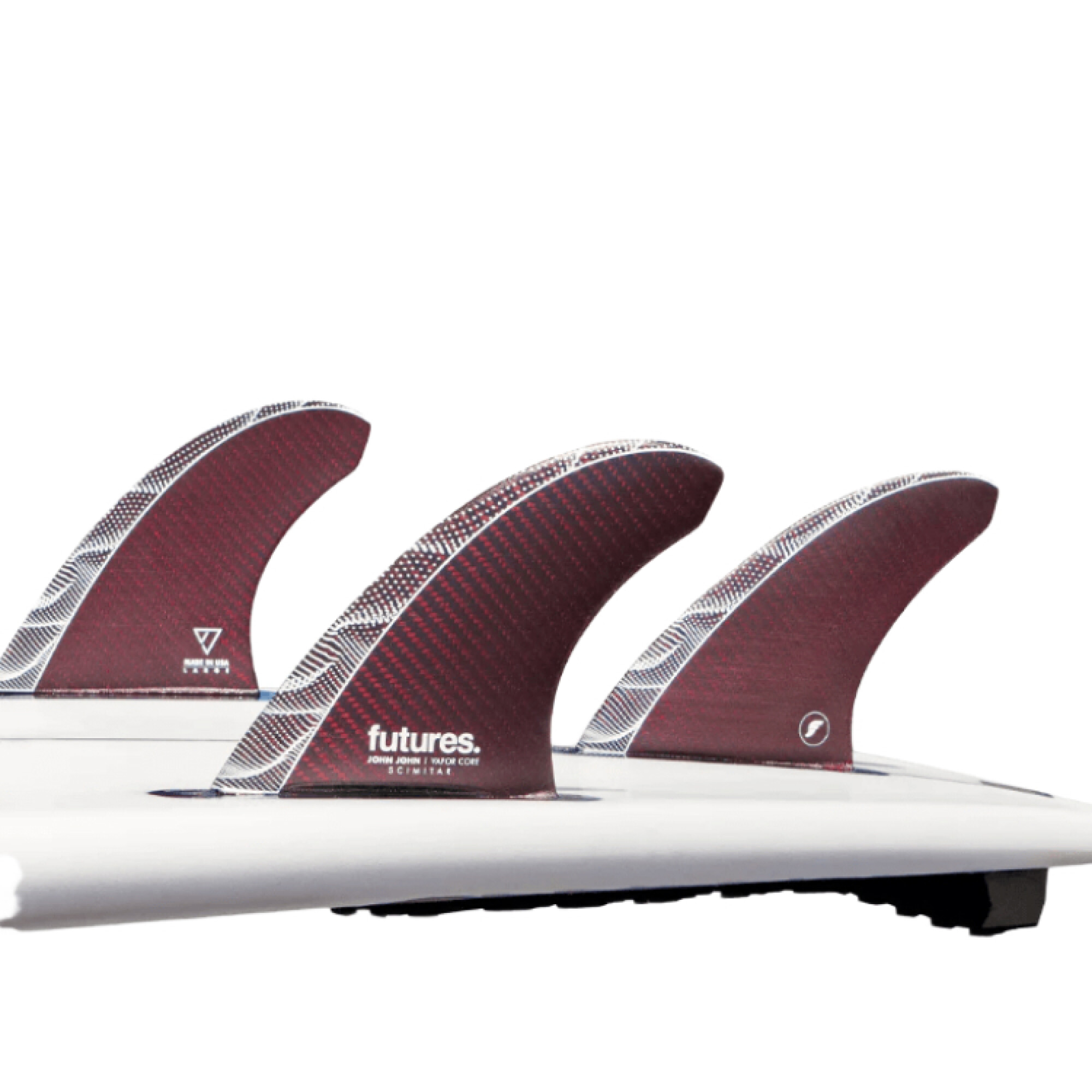 Quilla Futures John John Florence Scimitar set completo