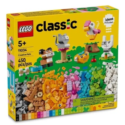 Lego Classic Mascotas Creativas 450 Pzs Lego Classic Mascotas Creativas 450 Pzs