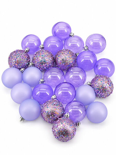 CHIRIMBOLOS BABY PINK SET X 24 LAVANDA