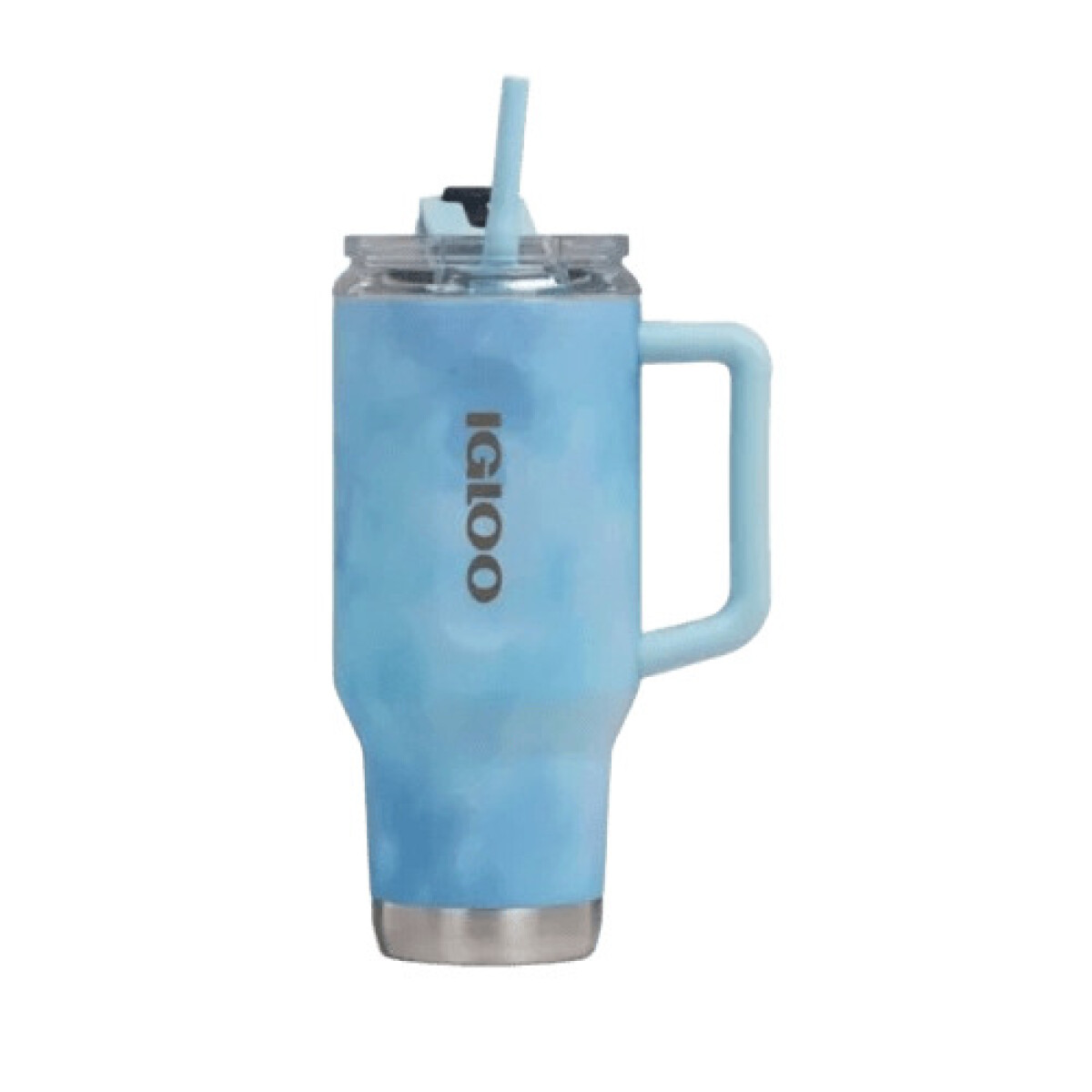 IGLOO TERMO 950ML C/PAJITA - CELESTE 