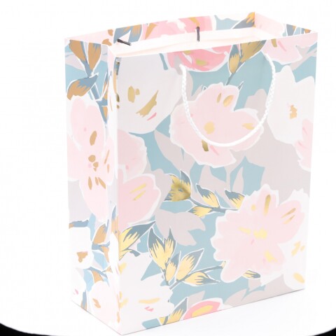 BOLSA DE REGALO FLOR DE MELOCOTÓN-M BOLSA DE REGALO FLOR DE MELOCOTÓN-M