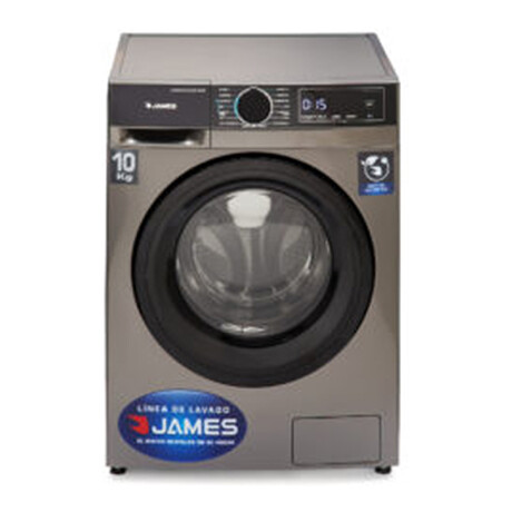 Lavarropas carga frontal James LR1016 INOX