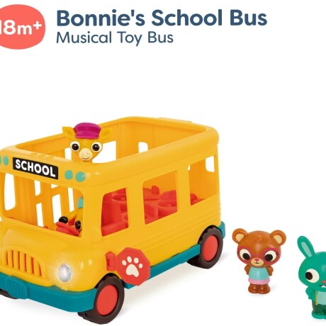 Ómnibus escolar musical Bonnie`s Ómnibus escolar musical Bonnie`s