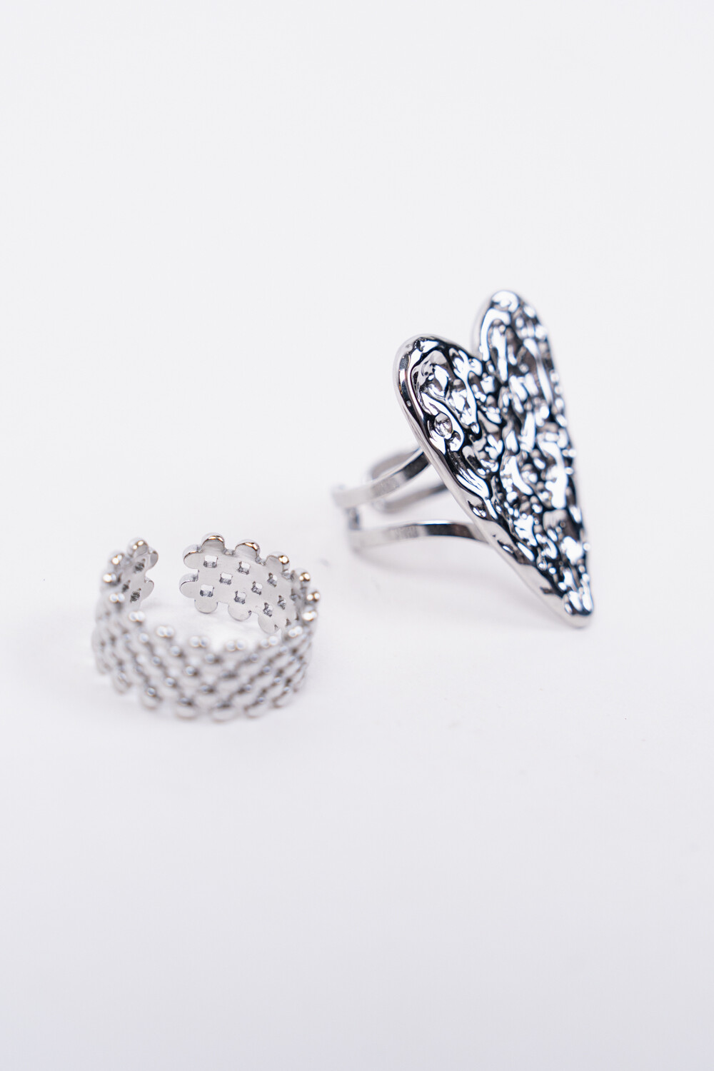 Anillo Cora Plateado