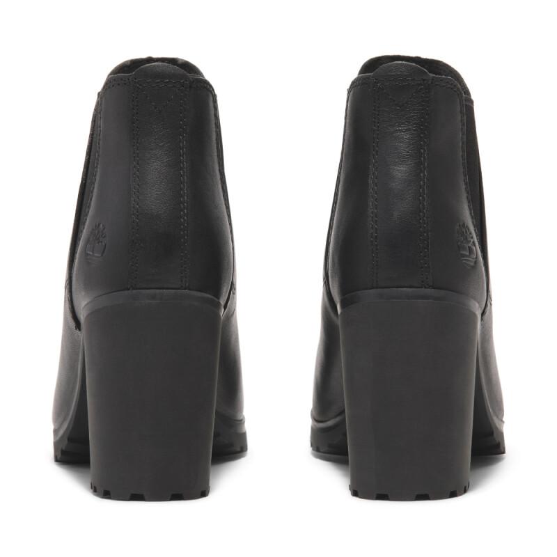 Botas Chelsea Allington Mid Mujer Black Full Grain