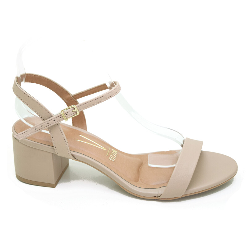 Sandalia Vizzano Taco Bajo de Mujer - 6291.900-8389 Beige