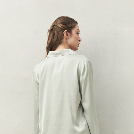 CAMISA GINGER Verde Grisáceo