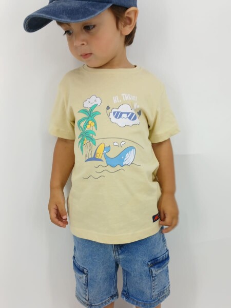 T-SHIRT N.SAILS 2126 BEIGE