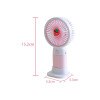 Ventilador portátil con diseño de fresa color rosa Ventilador Portátil Con Diseño De Fresa Color Rosa