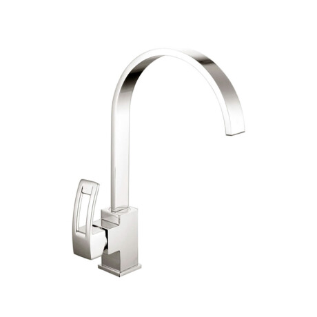 GRIFERIA DE MESADA COCINA MONOCOMANDO CROMO SIENA AQUALIA CROMO