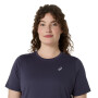 Polo Running Asics Silver SS Top Mujer Indigo Fog