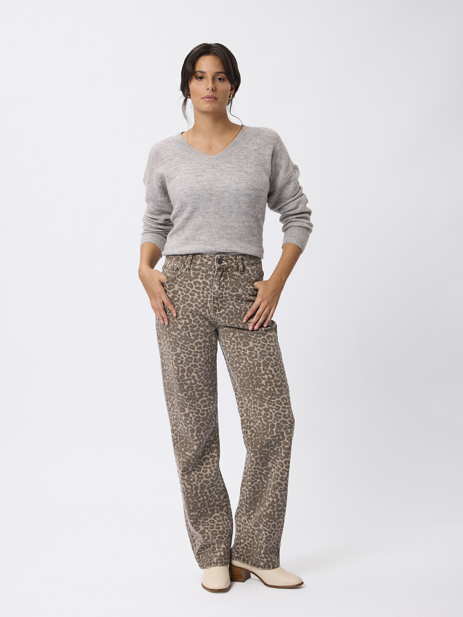 Jean animal print Duna 