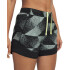 UA W's Ch. Pro Shorts PRNT-GRN GRN-349