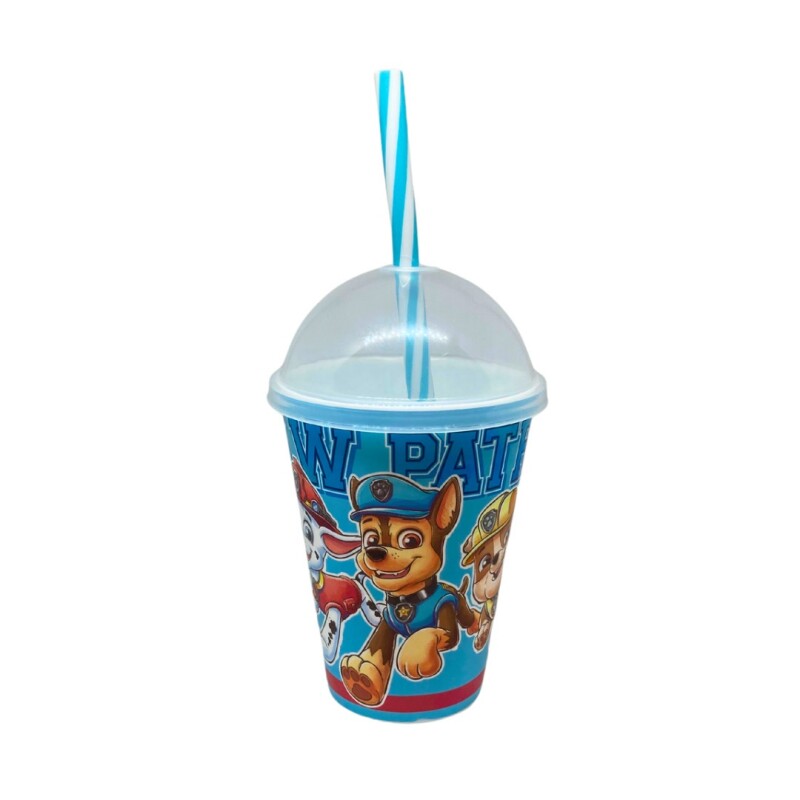 Vaso Shake 280 Ml Plástico Paw Patrol BAZAR PLASTICO VASO SHAKE 280 ML PAW PATROL 15127