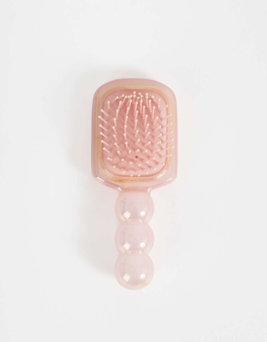 Cepillo De Pelo Iridiscente - Rosa Chicle 