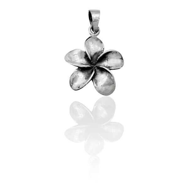 Dije Colgante Flor-Plata 925-Sin Piedra-CP3254 Sinpiedra