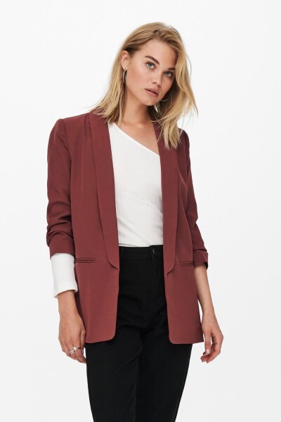 Blazer Lelly Manga 3/4 Sable