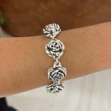 Pulsera Rosas - Plata 925 Pulsera Rosas - Plata 925