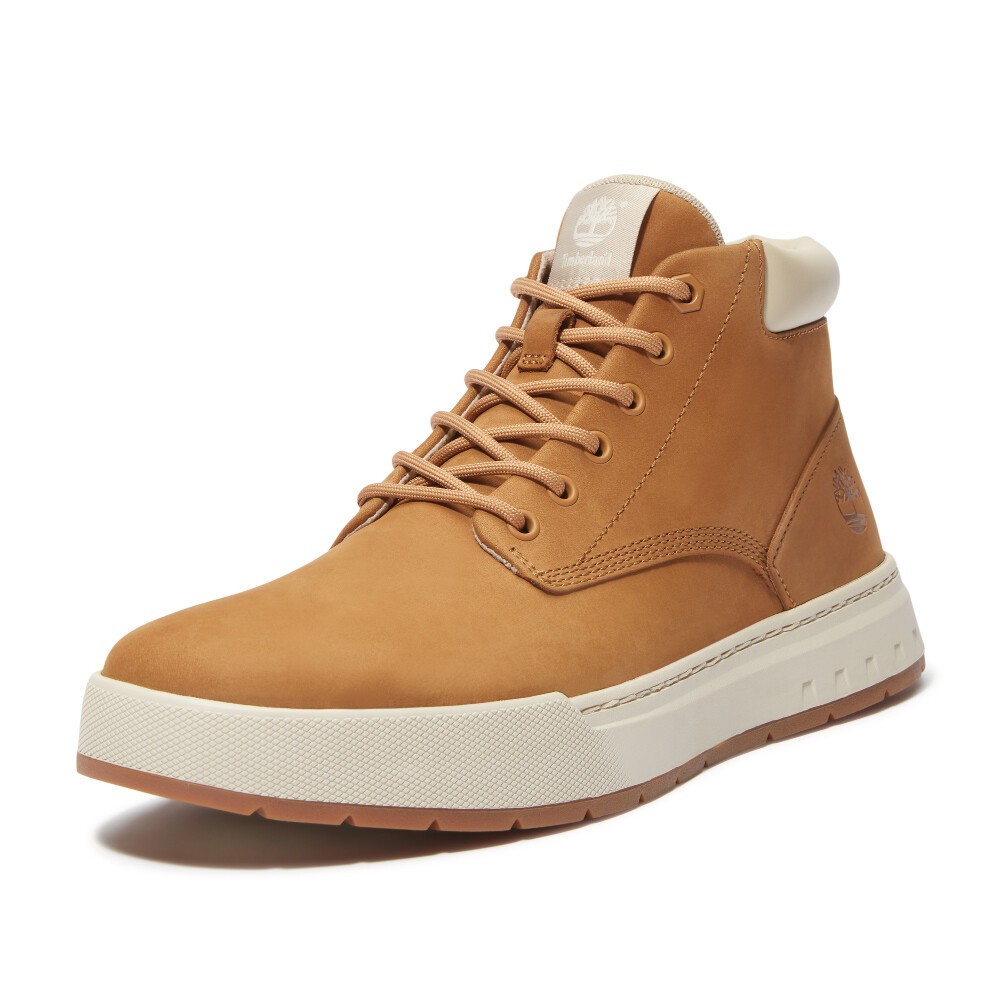 Zapatillas Mid Lace Up Hombre Md Brown Nubuck W Lt Bei